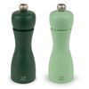 Набор из 2-х мельниц для специй 15 см, бук, цвет изумрудный/салатовый, TAHITI PEUGEOT, Франция