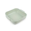 Квадратная форма для запекания 1,1 л, 21 см, h=5,4 см, SAGE GREEN, Peugeot