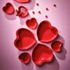 Форма для запекания "Сердце" Heart, 25,8 х 25 см, красный, Peugeot, изображение 3