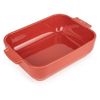 Форма для запекания прямоугольная RED 1,4 л, 25 х 15,5 см, красный, Peugeot
