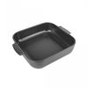 Форма для запекания квадратная 28см h=6,5см V=2,7л (внутр. размер 22,5см), SATIN BLACK, Peugeot