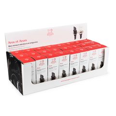 Набор из 24-х каплеуловителей: 12 шт ARUM и 12 шт AROS, пластик, ARUM & AROS, PEUGEOT, Франция