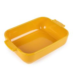 Форма для запекания прямоугольная SAFFRON YELLOW 1,4 л, 25 х 15,5 см, желтый, Peugeot