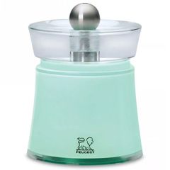 Мельница для соли 8 см, акрил, салатовый, BALI PEUGEOT, Франция