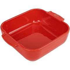 Форма для запекания квадратная RED 2,7 л, 28 см, красный, Peugeot