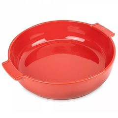 Форма для запекания круглая, 27 см, красный, Peugeot