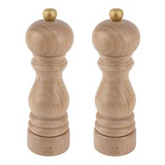 Набор из 2-х мельниц для соли и перца 18 см, дерево, светло-коричневый, PARIS SELECT PEUGEOT, Франция