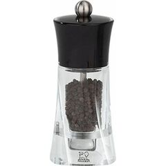 Мельница для перца 14 см, акрил, цвет черный, MOLENE PEUGEOT, Франция