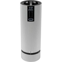 Мельница для соли электрическая с USB зарядкой 15 см, алюминий, цвет графит, LINE PEUGEOT, Франция