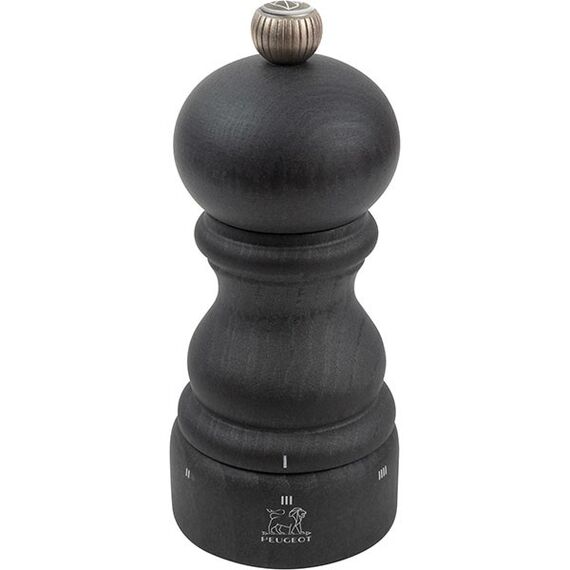 Мельница для соли 12 см, бук, цвет графит, PARIS U'SELECT PEUGEOT, Франция