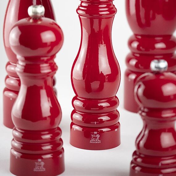 Мельница для соли 18 см, бук, цвет красный, PARIS U'SELECT PEUGEOT, Франция, изображение 2