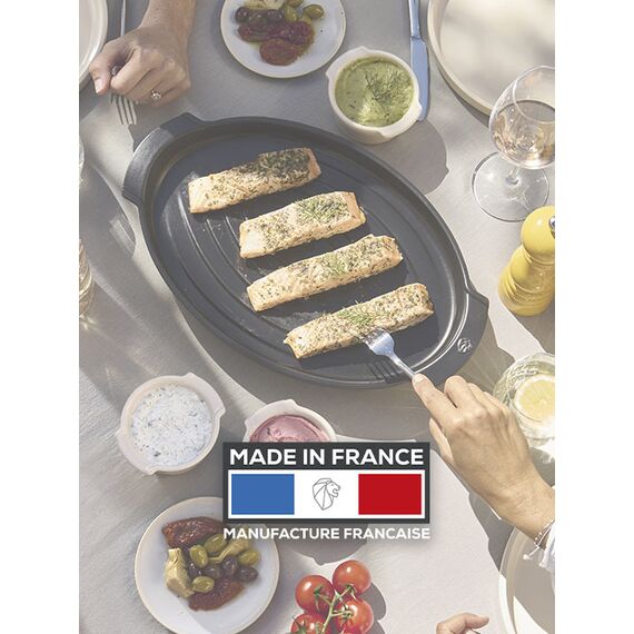 Блюдо-гриль овальное 41х26 см, h 4 см, GRILL TO TABLE, Peugeot, изображение 6
