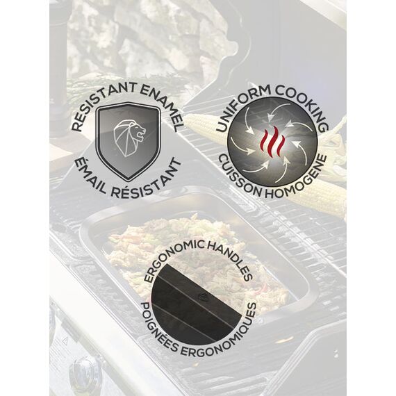 Блюдо-гриль овальное 41х26 см, h 4 см, GRILL TO TABLE, Peugeot, изображение 2