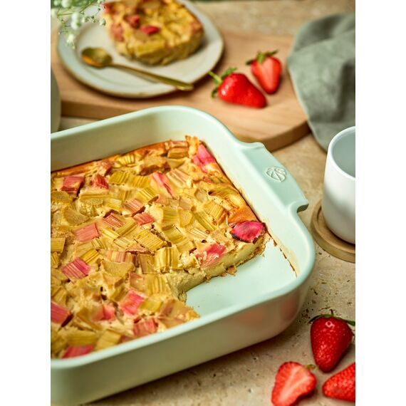 Квадратная форма для запекания 660 мл, 18 см, h=5,1 см, SAGE GREEN, Peugeot, изображение 4