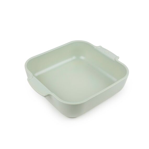 Квадратная форма для запекания 1,1 л, 21 см, h=5,4 см, SAGE GREEN, Peugeot