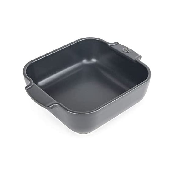 Форма для запекания квадратная SLATE 1,1 л, 21 см, серый, Peugeot