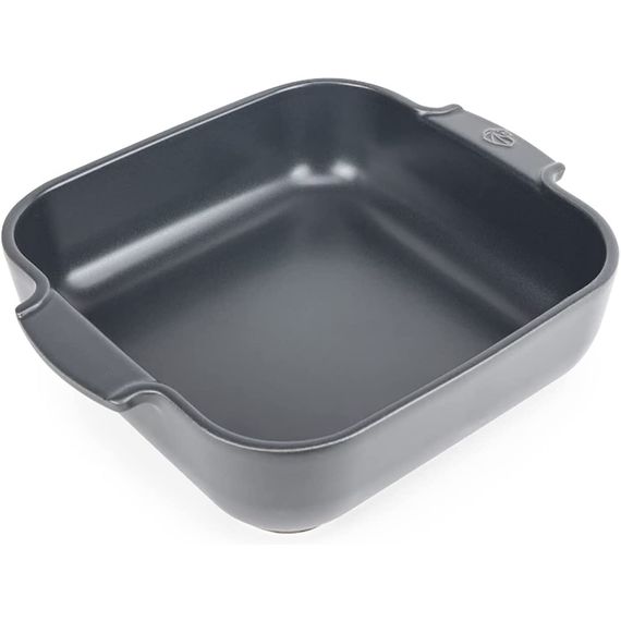 Форма для запекания квадратная SLATE 2,7 л, 28 см, серый, Peugeot