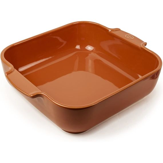 Форма для запекания квадратная TERRACOTTA 2,7 л, 28 см, терракотовый, Peugeot