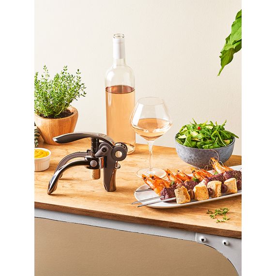 Штопор для вина механический, пластик, черный, BALTAZ PEUGEOT, Франция, изображение 7