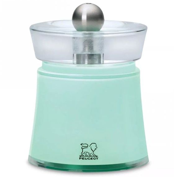 Мельница для соли 8 см, акрил, салатовый, BALI PEUGEOT, Франция