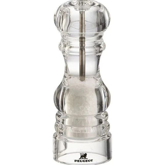 Мельница для соли 18 см, акрил, прозрачный, NANCY PEUGEOT, Франция