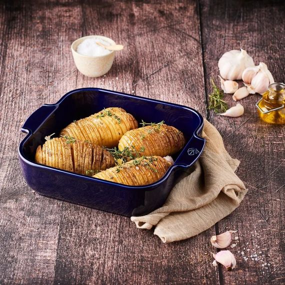 Форма для запекания квадратная BLUE 2,7 л, 28 см, синий, Peugeot, изображение 3