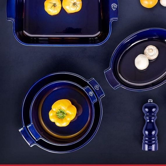 Форма для запекания круглая Blue, 34 см, синяя, Peugeot, изображение 2
