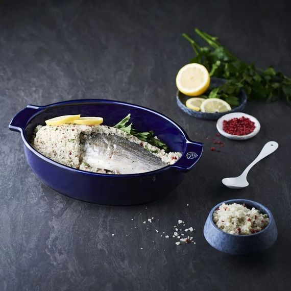 Форма для запекания овальная BLUE 2,2 л, 31 х 20 см, синий, Peugeot, изображение 5