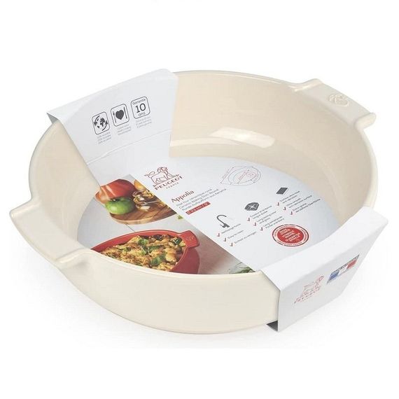 Форма для запекания круглая, 27 см, бежевая, Peugeot, изображение 2