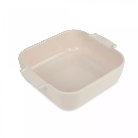 Форма для запекания квадратная ECRU 2,7 л, 28 см, слоновая кость, Peugeot