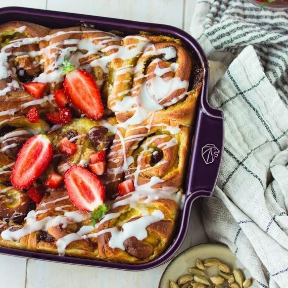 Форма для запекания квадратная EGGPLANT 1,1 л, 21 см, фиолетовый, Peugeot, изображение 3