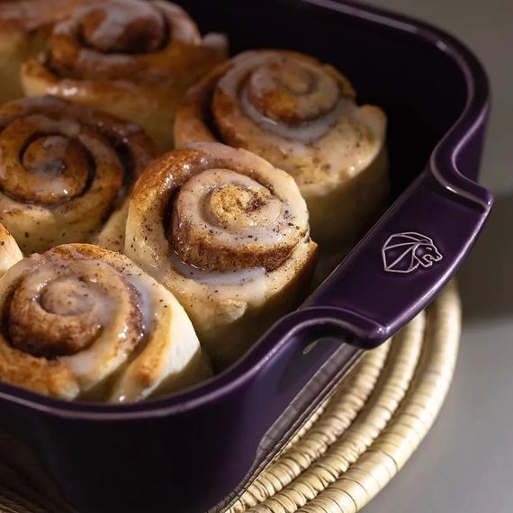 Форма для запекания квадратная EGGPLANT 1,1 л, 21 см, фиолетовый, Peugeot, изображение 2