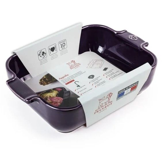 Форма для запекания прямоугольная, 25x15,5 см, серый, Peugeot, изображение 2