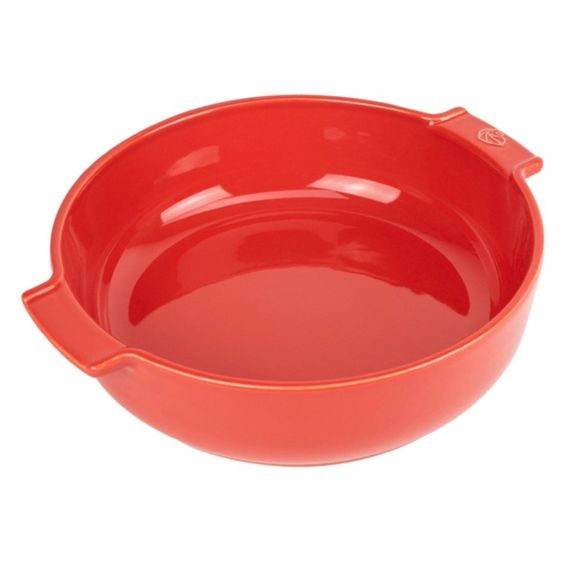 Форма для запекания круглая, 34 см, красный, Peugeot