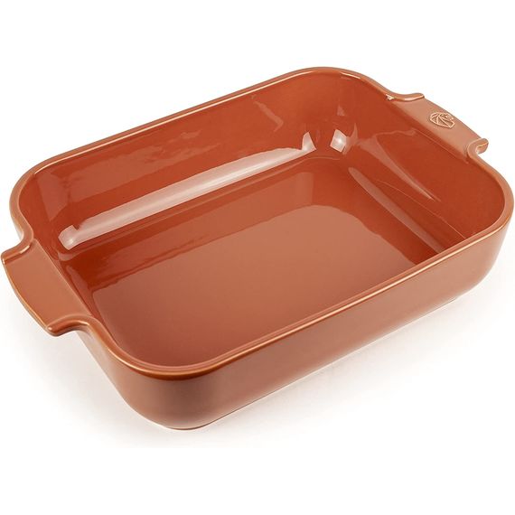 Форма для запекания прямоугольная TERRACOTTA 2,7 л, 32 х 20 см, терракотовый, Peugeot