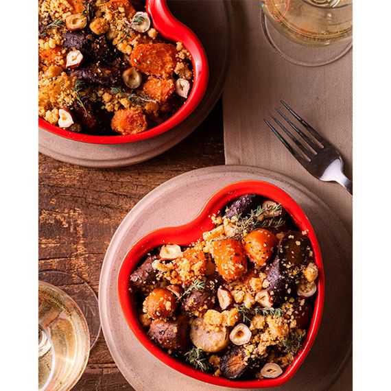 Набор из 2-х форм для запекания "Сердце" Heart, 13,4 х 13,2 см, красный, Peugeot, изображение 5