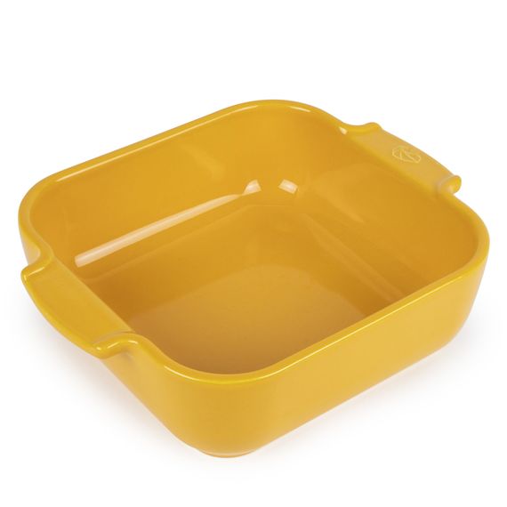 Форма для запекания квадратная SAFFRON YELLOW 2,7 л, 28 см, желтый, Peugeot