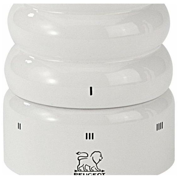 Мельница для соли 12 см, дерево, белый лакированный, PARIS SELECT PEUGEOT, Франция, изображение 2