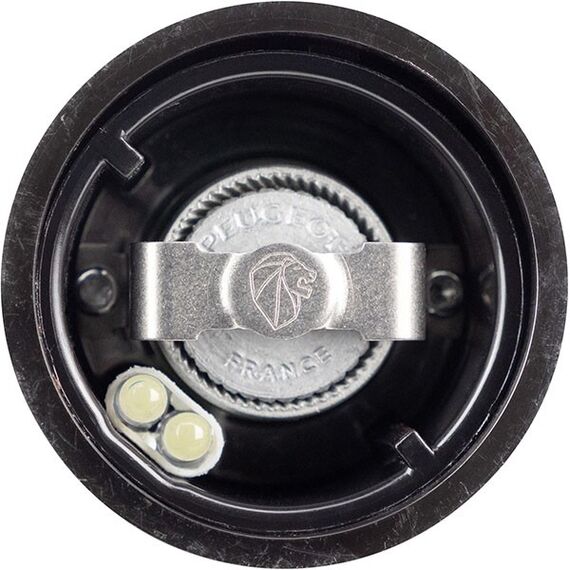 Мельница для перца электрическая на батарейках 20 см, акрил, нержавеющая сталь, ELIS SENSE PEUGEOT, Франция, изображение 9