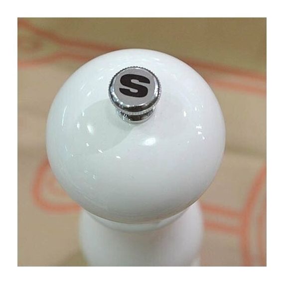 Мельница для соли 12 см, дерево, белый лакированный, PARIS SELECT PEUGEOT, Франция, изображение 6