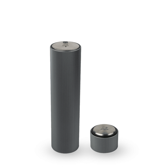 Штопор электрический 21 см темно-серый с обрезателем фольги, в подарочной упаковке, серия LINE REVERSE, 200985, PEUGEOT VIN, Франция