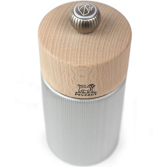 Мельница для соли 18 см, бук,цвет белый, LINE PEUGEOT, Франция, изображение 2