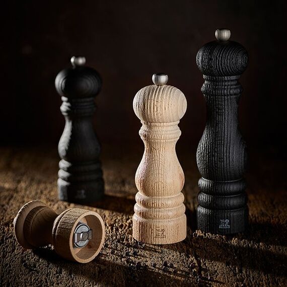 Мельница для перца 18 см, бук, цвет черный, PARIS NATURE PEUGEOT, Франция, изображение 5