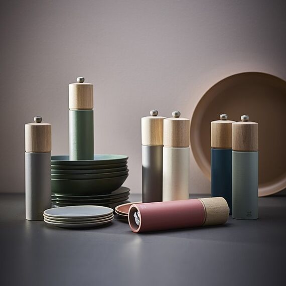 Мельница для соли 21 см, бук, цвет светло-зеленый, BOREAL PEUGEOT, Франция, изображение 9