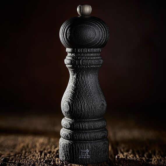 Мельница для соли 18 см, бук, цвет черный, PARIS NATURE PEUGEOT, Франция, изображение 3