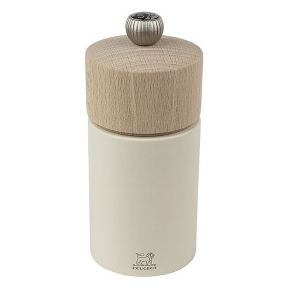 Мельница для соли 12 см, бук, цвет белый, BOREAL PEUGEOT, Франция