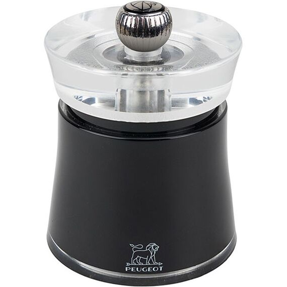 Мельница для перца 8 см, акрил, черный, BALI PEUGEOT, Франция