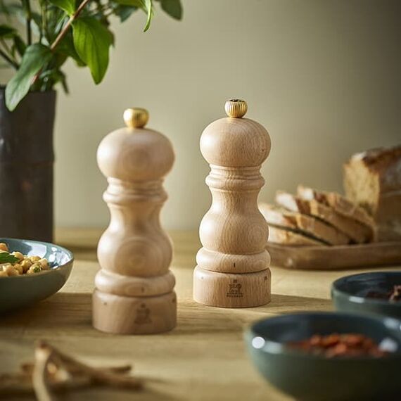 Мельница для соли 15 см, бук, светлое дерево, PARIS U'SELECT PEUGEOT, Франция, изображение 5