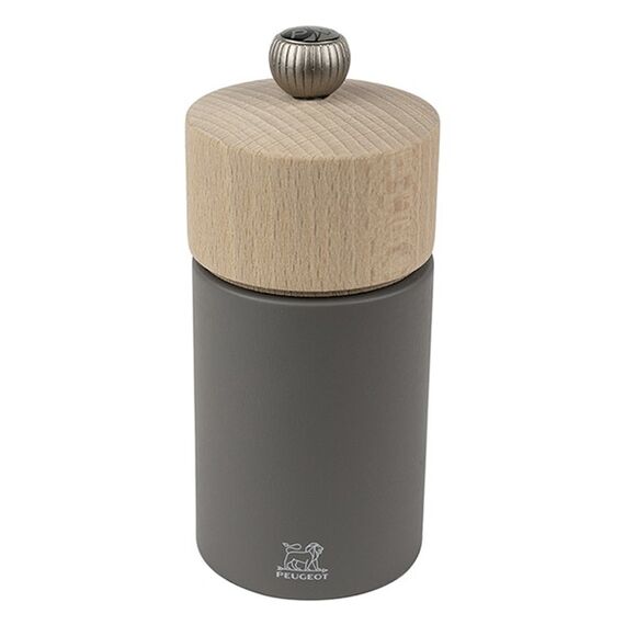 Мельница для перца 12 см, бук, цвет темно-серый, BOREAL PEUGEOT, Франция