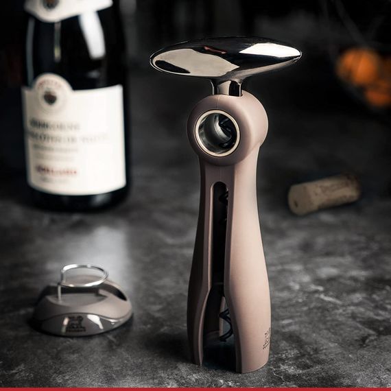 Штопор с обрезателем фольги Salma, базальт, 200374, PEUGEOT VIN, Франция, изображение 3